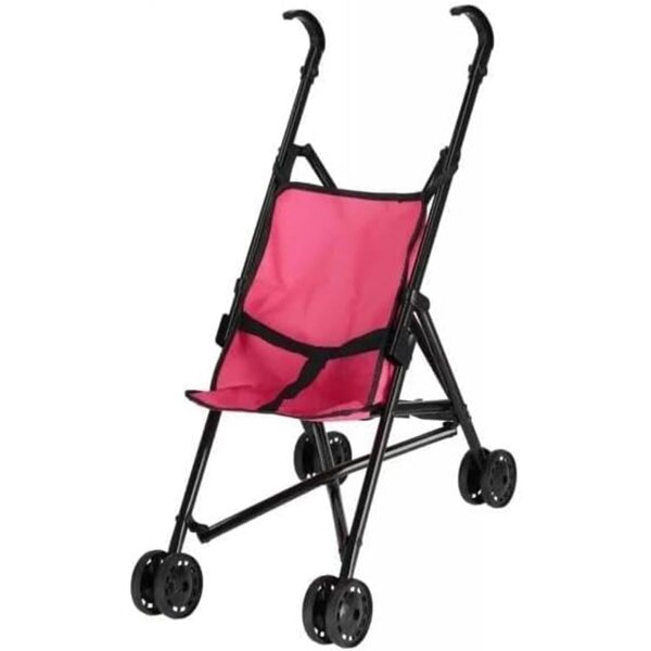 Mega kreativer, stabiler und realistischer Puppenwagen aus Metall für Kinder