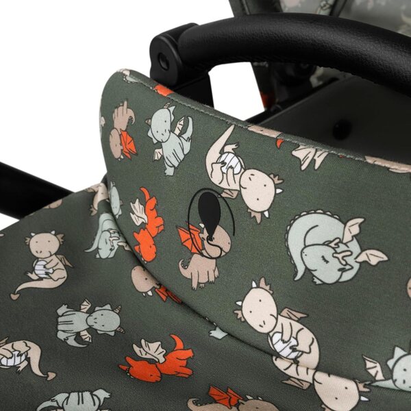 Migno Dragon Puppenwagen von ABC Design, praktisch und verstellbar