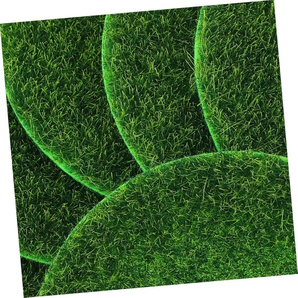 Toddmomy Set 8 Tappeti Decorativi Miniatura Rotondi per Case delle Bambole e Giardini