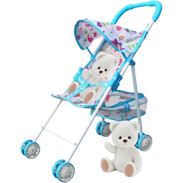 Leichter und faltbarer Puppenwagen, kreatives Spielzeug für Kinder