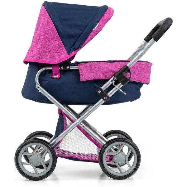 Alice Prestige Navy Milly Mally Puppenwagen mit abnehmbarer Babywanne und realistischem Design