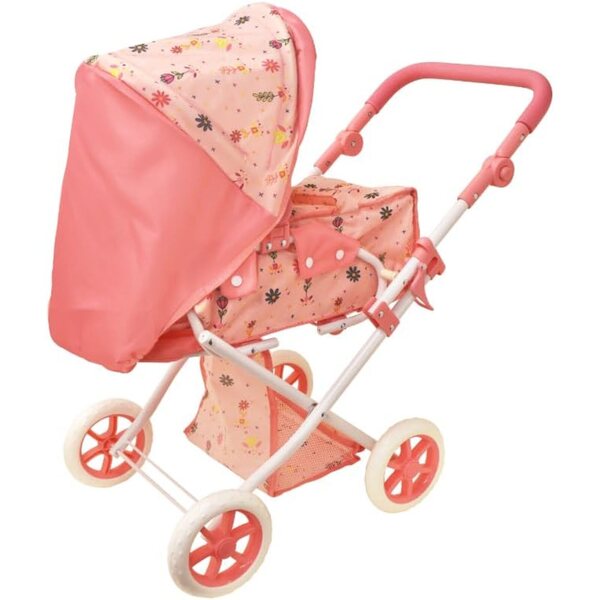 Peterkin Luxus-Kinderwagen für Puppen bis 45,7 cm – Rollenspiel für Kinder ab 3 Jahren