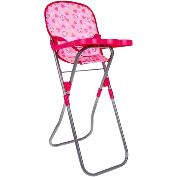 BSD Babypuppen-Zubehörset mit Wiege, Hochstuhl, Kinderwagen und Kindertaschen