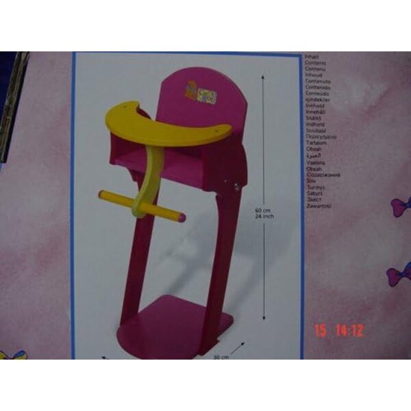 Zapf Creation Chou Chou Holzstuhl für Puppen – perfektes Accessoire
