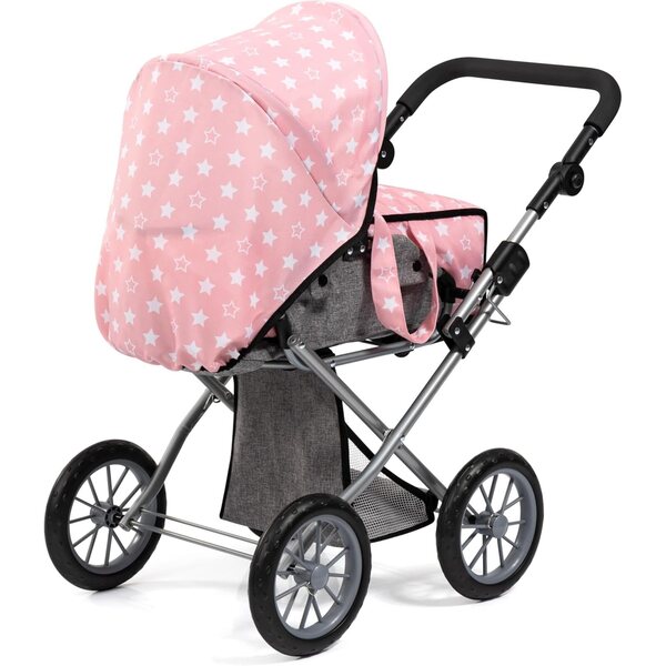 Bayer Design City Star verstellbarer und faltbarer Puppenwagen inklusive Tasche