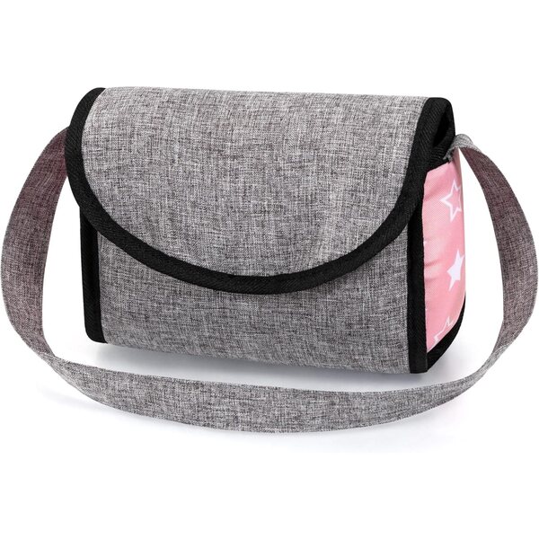 Bayer Design City Star verstellbarer und faltbarer Puppenwagen inklusive Tasche
