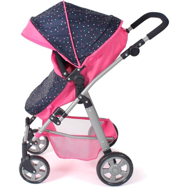 Bayer Chic 2000 Nele – 2 in 1 Kombi-Kinderwagen für Puppen bis 50 cm