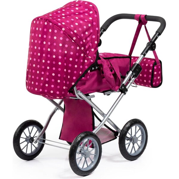 Bayer Design City Star Passeggino per Bambole Regolabile e Pieghevole con Borsa Inclusa