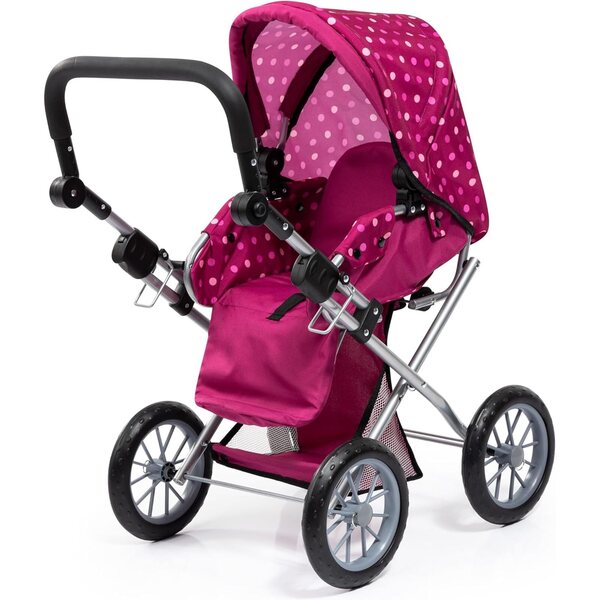 Bayer Design City Star Passeggino per Bambole Regolabile e Pieghevole con Borsa Inclusa