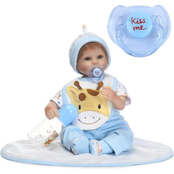 Magnetischer Schnuller für wiedergeborene Puppen – sicheres und realistisches Spielzeugzubehör für Babys