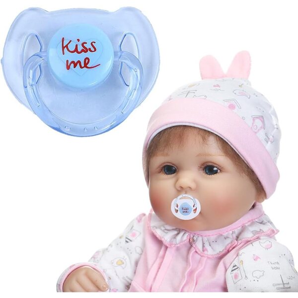 Magnetischer Schnuller für wiedergeborene Puppen – sicheres und realistisches Spielzeugzubehör für Babys