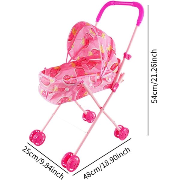 Amagogo Kinderspielzeugwagen aus stabilem PP, realistisches und faltbares Design