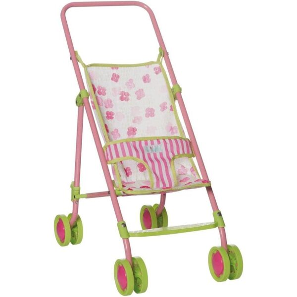 Baby Stella Manhattan Spielzeugkinderwagen für Plüschpuppen, rosa Farbe