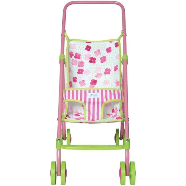Baby Stella Manhattan Spielzeugkinderwagen für Plüschpuppen, rosa Farbe