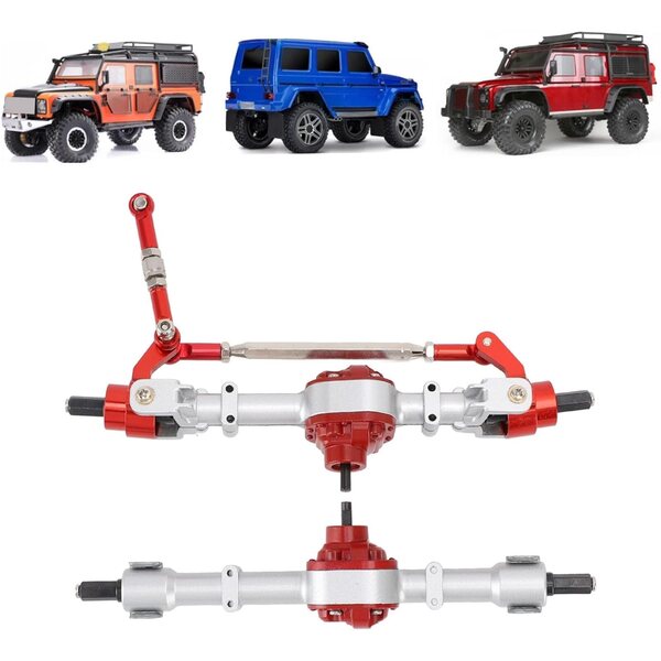 Assali in Metallo per Auto RC 1/12 Generic D90 D91 D96 D99S MN90 MN99 FJ45