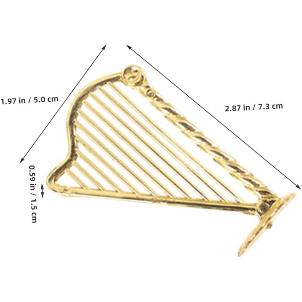 Set 14 Mini Strumenti Musicali in Plastica Decorativi per Casa di Bambola e Feste