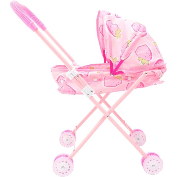 Beaupretty Leichter, faltbarer und funktioneller Spielzeug-Kinderwagen für Puppen