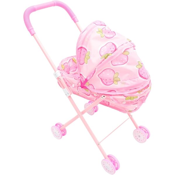 Didiseaon Kompakter, leichter Kinderwagen für Mädchen mit Stauraum und Rollenspiel