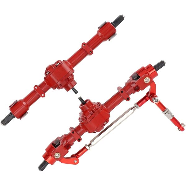 Assali con Ingranaggi in Metallo per Auto RC 1/12 D90 D91 D96 FJ45 - Alta Durata e Prestazioni