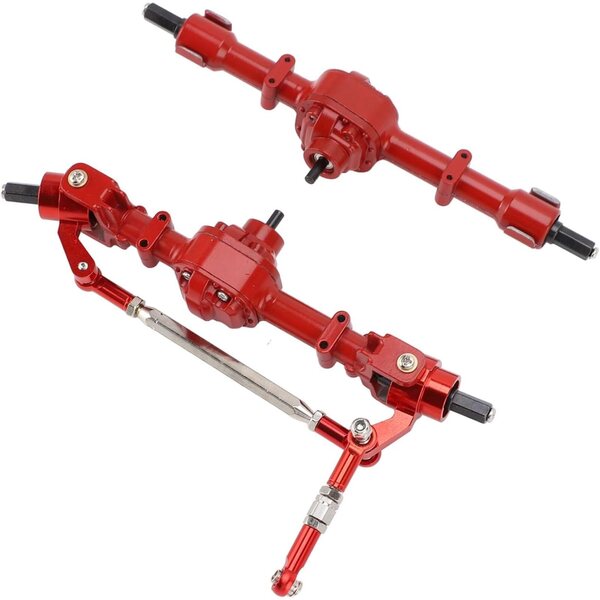 Assali con Ingranaggi in Metallo per Auto RC 1/12 D90 D91 D96 FJ45 - Alta Durata e Prestazioni