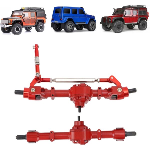 Assali con Ingranaggi in Metallo per Auto RC 1/12 D90 D91 D96 FJ45 - Alta Durata e Prestazioni