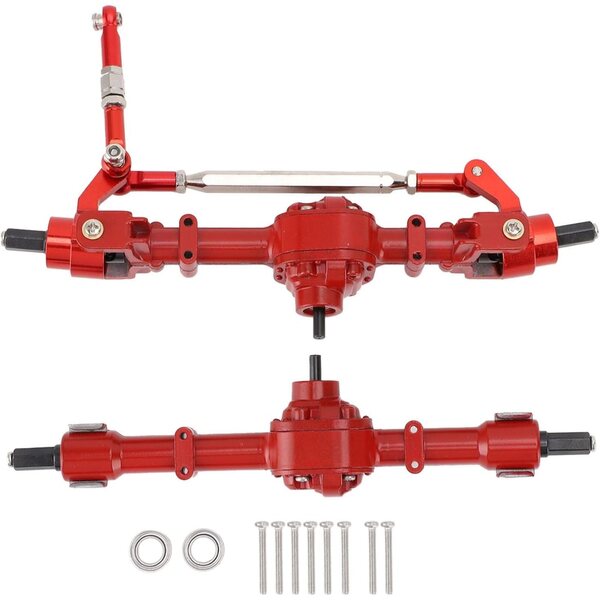Assali con Ingranaggi in Metallo per Auto RC 1/12 D90 D91 D96 FJ45 - Alta Durata e Prestazioni