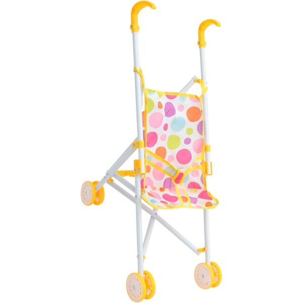 Realistischer Spielzeug-Kinderwagen für Puppen, leicht und tragbar für Babys