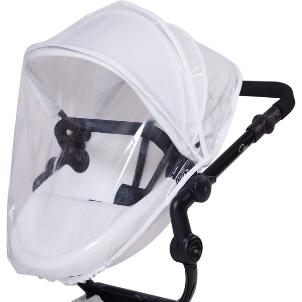 Roma Jemima Transparenter PVC-Regenschutz für Puppenwagen