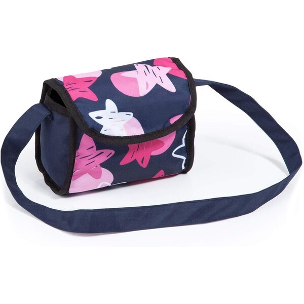 Bayer Design Trendiger Puppenwagen mit verstellbarem Lenker und Tasche