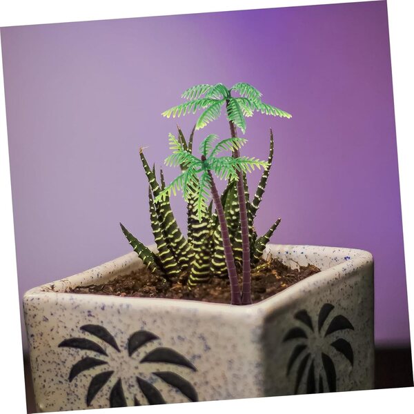 Holibanna 4 Pezzi Mini Alberi Decorativi per Micro Paesaggi e Decorazioni da Tavolo