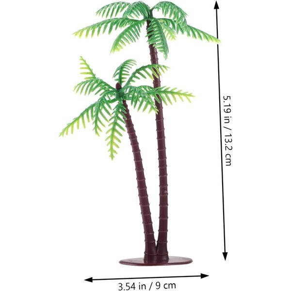 Holibanna 4 Pezzi Mini Alberi Decorativi per Micro Paesaggi e Decorazioni da Tavolo