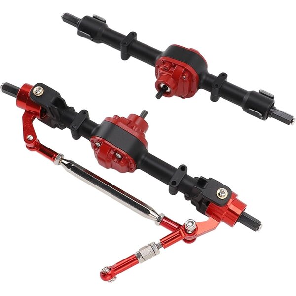 Assali con Ingranaggi in Metallo per Auto RC 1/12 - Compatibili D90 D91 MN90 FJ45