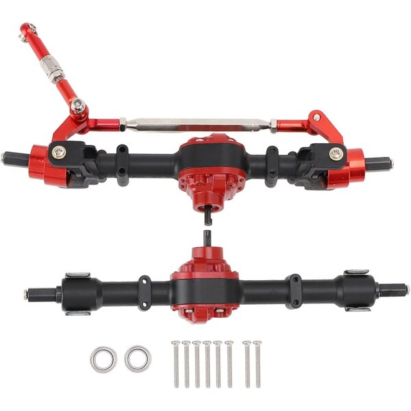 Assali con Ingranaggi in Metallo per Auto RC 1/12 - Compatibili D90 D91 MN90 FJ45