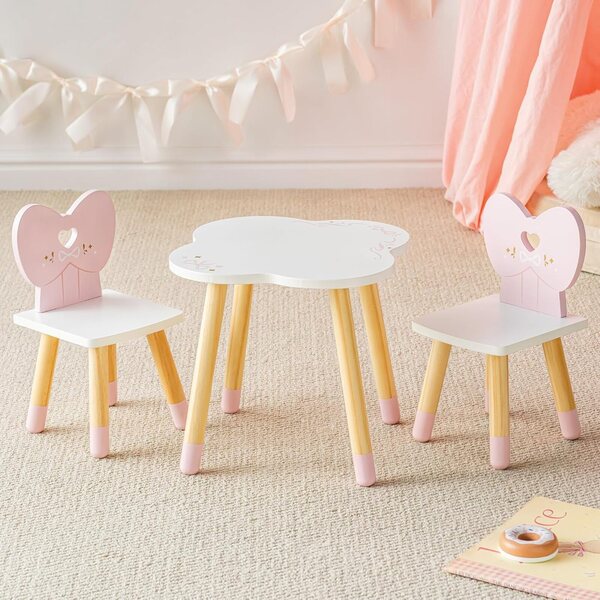 ROBOTIME Set Sala da Pranzo in Legno per Bambole 16-18" Ballet Fairy Rosa