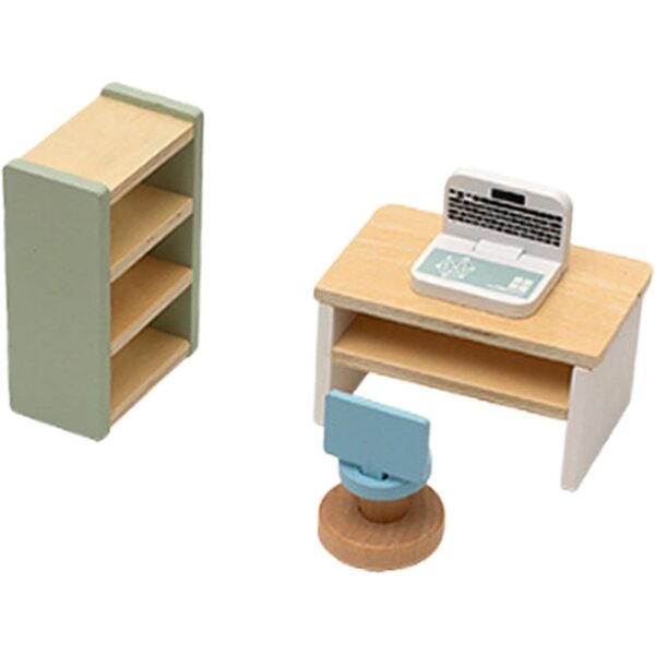 Puppenmöbel-Set aus Holz – realistisches und sicheres Spielzeug für Kinder