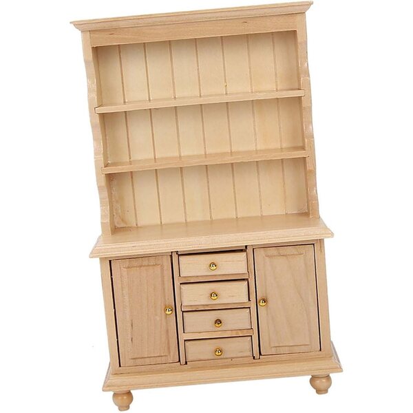 Armadietto in legno a 3 strati per casa delle bambole 1/12 – decorazione elegante e funzionale
