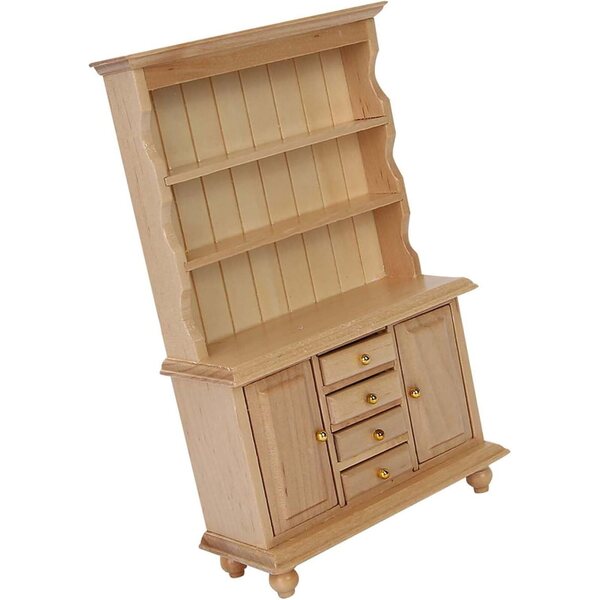 Armadietto in legno a 3 strati per casa delle bambole 1/12 – decorazione elegante e funzionale