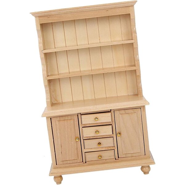 Armadietto in legno a 3 strati per casa delle bambole 1/12 – decorazione elegante e funzionale