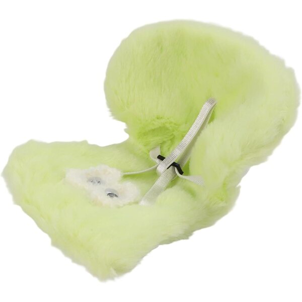 Mini-Plüschpuppensitz mit Clip für Auto und Aromatherapie, grün