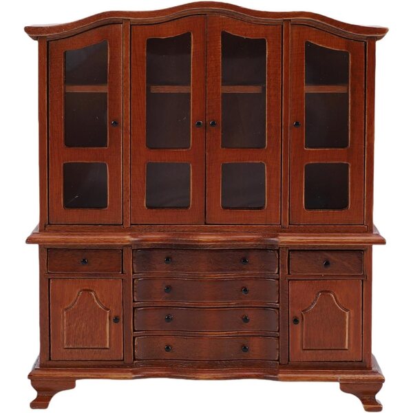 Scaffale Miniatura in Legno per Casa delle Bambole Scala 1:12, Libreria Realistica e Sicura