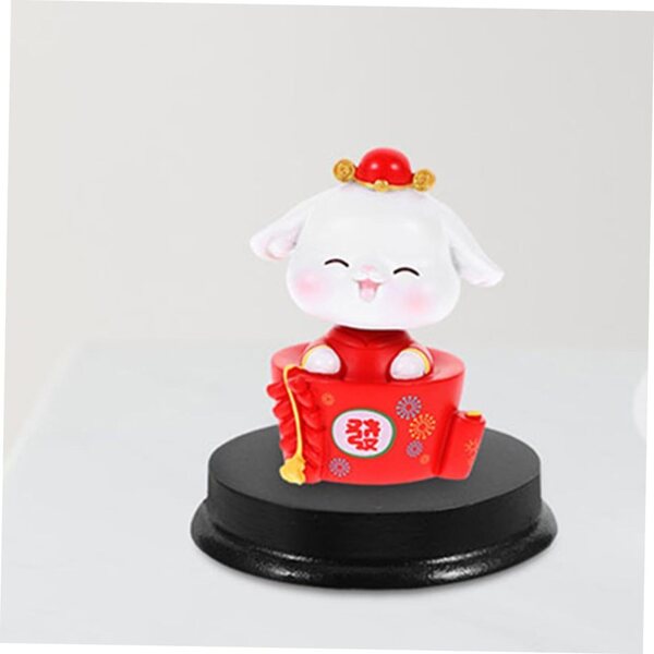 SAFIGLE basi rotonde in legno nere per mini bambole e figure, set 3 pezzi 10x10 cm