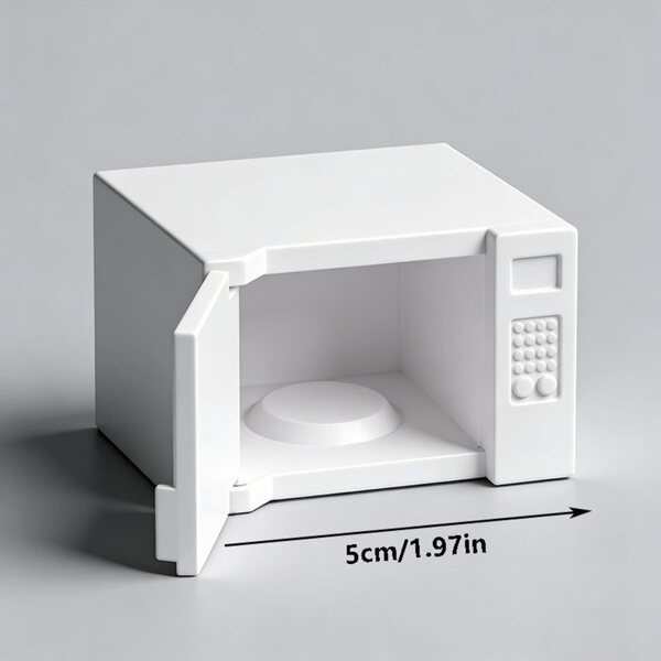 1:12 Puppenhaus Miniatur Elektromodell Mikrowellenherd