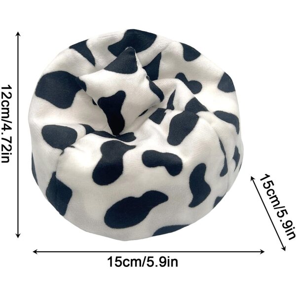 Mini sedia a sacco per bambole 15x15x12 cm, pouf decorativo per cameretta bambini