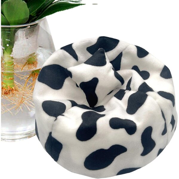 Miniatur-Pouf für Puppenhaus – Mini-Deko-Sofa aus Polyester