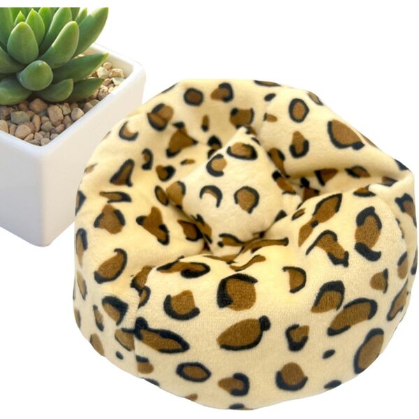 Miniatur-Pouf für Puppenhaus – Mini-Deko-Sofa 15 x 15 x 12 cm