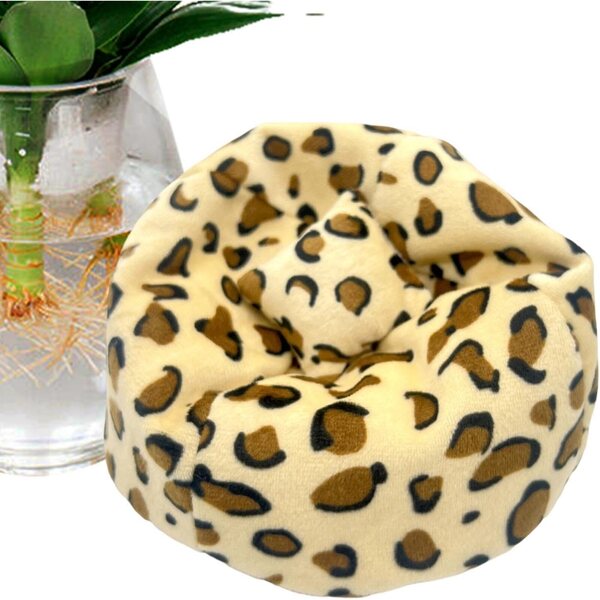 Miniatur-Pouf für Puppenhaus – Mini-Deko-Sofa 15 x 15 x 12 cm