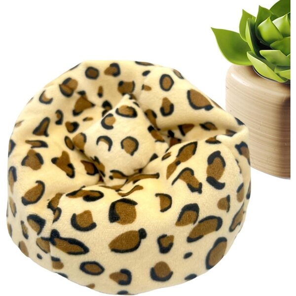 Miniatur-Pouf für Puppenhaus – Mini-Deko-Sofa 15 x 15 x 12 cm