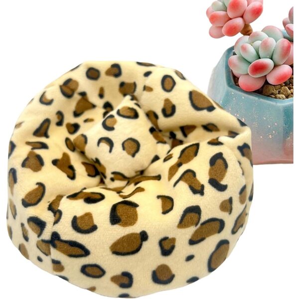 Mini pouf per bambole in fibra di poliestere, accessorio decorativo per giochi di ruolo
