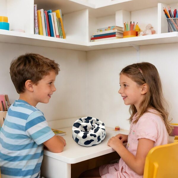 Mini pouf per bambole decorativo Qiwieod morbido e versatile per cameretta e collezioni