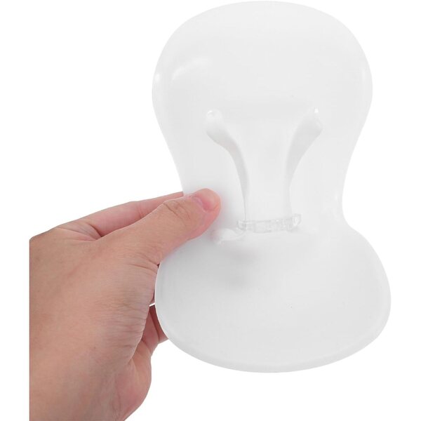INOOMP Weißer Autositz für Miniaturpuppen von 4 bis 6 Zoll mit Belüftungsclip